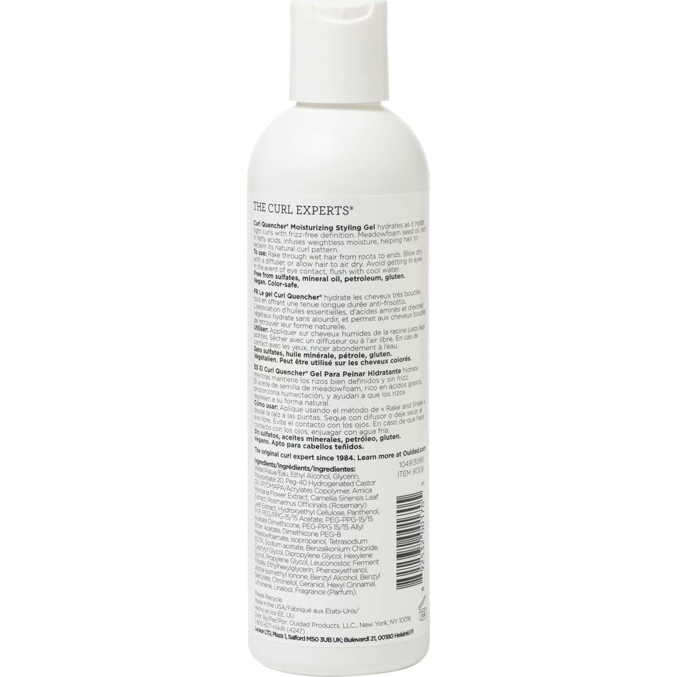 Gel Hidratante para Rizos Ouidad Curl Quencher 240g