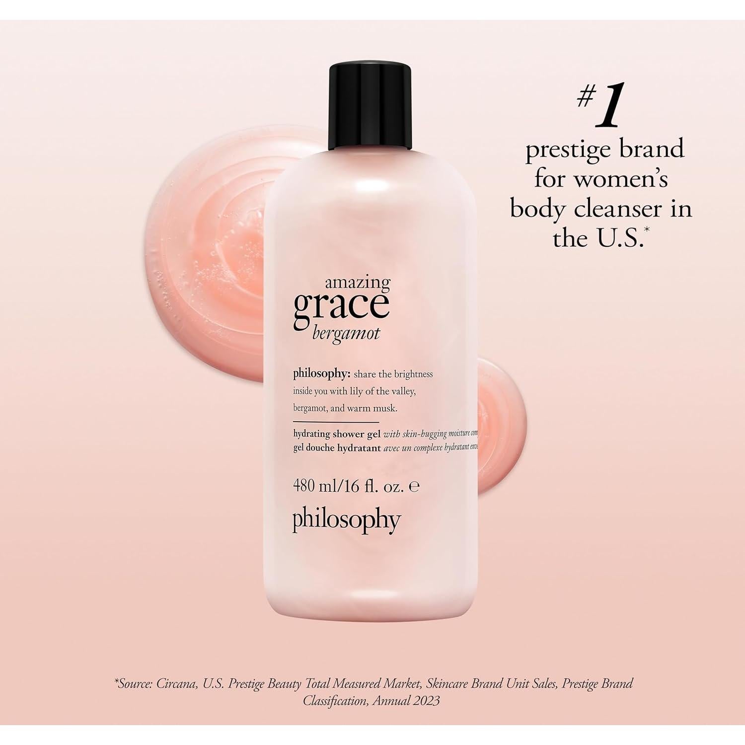 Gel de Baño Philosophy Amazing Grace 473 ml Hidratante