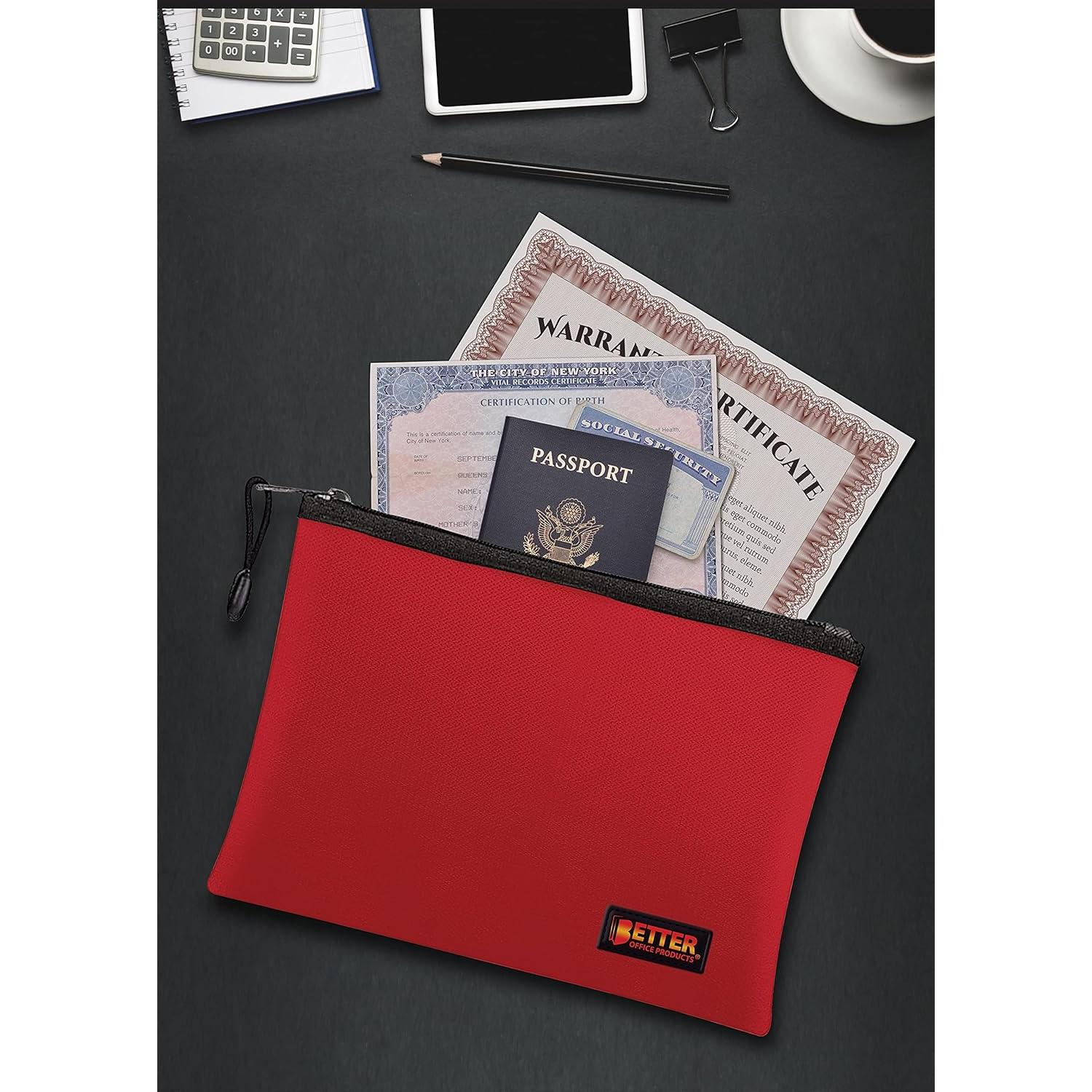 Bolsa de Documentos a Prueba de Fuego 2 Pzs Mejores Productos