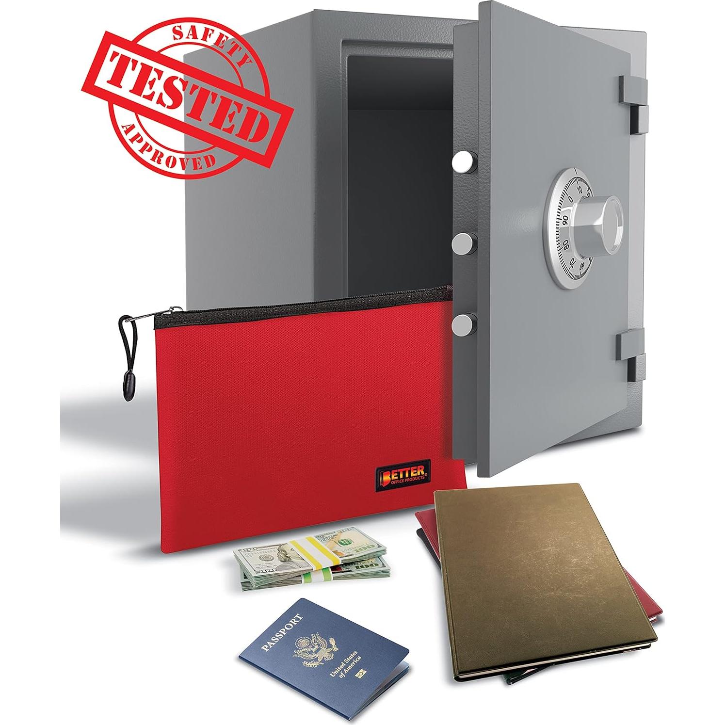 Bolsa de Documentos a Prueba de Fuego 2 Pzs Mejores Productos