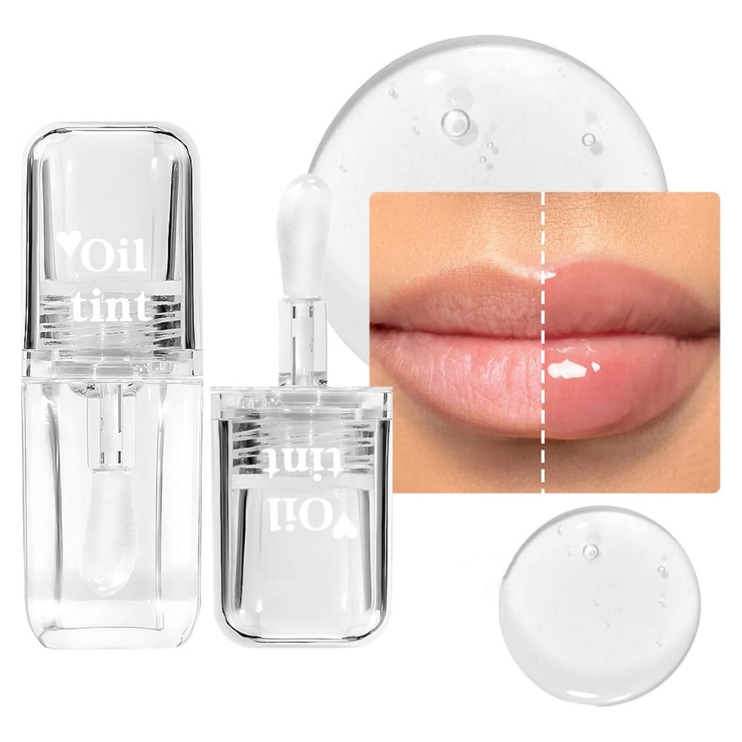 Aceite de Labios HUDABABY Transparente Cambiante 40g - Hidratante