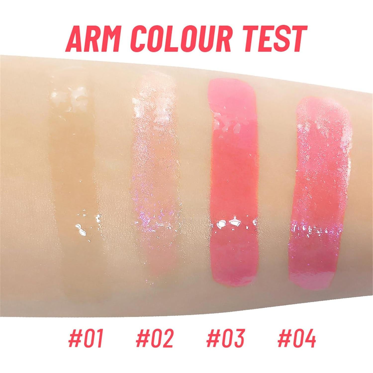 Aceite de Labios HUDABABY Transparente Cambiante 40g - Hidratante