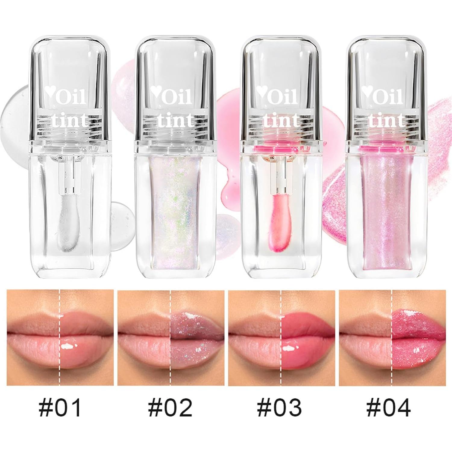 Aceite de Labios HUDABABY Transparente Cambiante 40g - Hidratante
