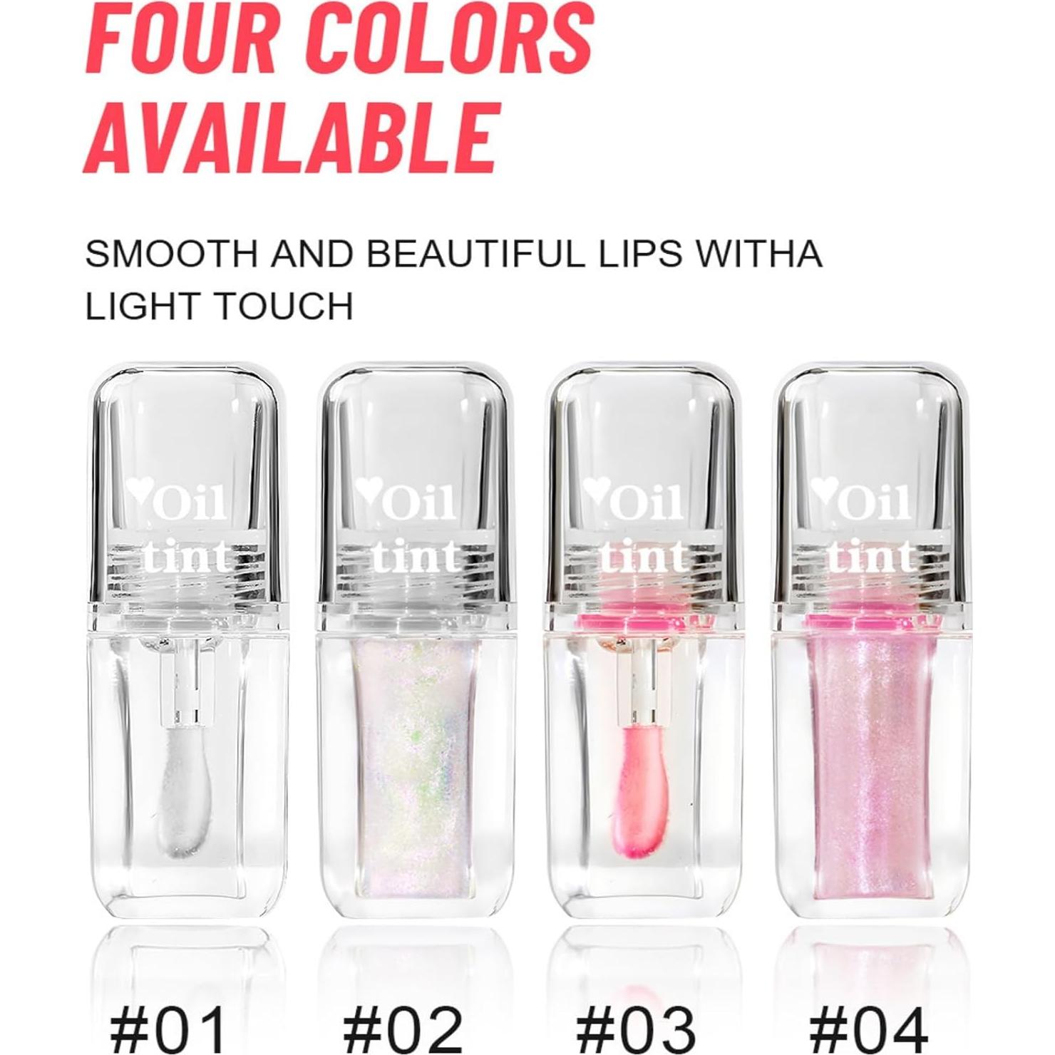 Aceite de Labios HUDABABY Transparente Cambiante 40g - Hidratante