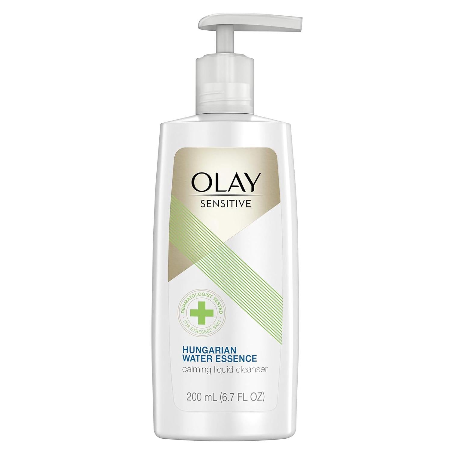Limpiador Facial Olay Sensible 190.5 ml con Esencia de Pepino