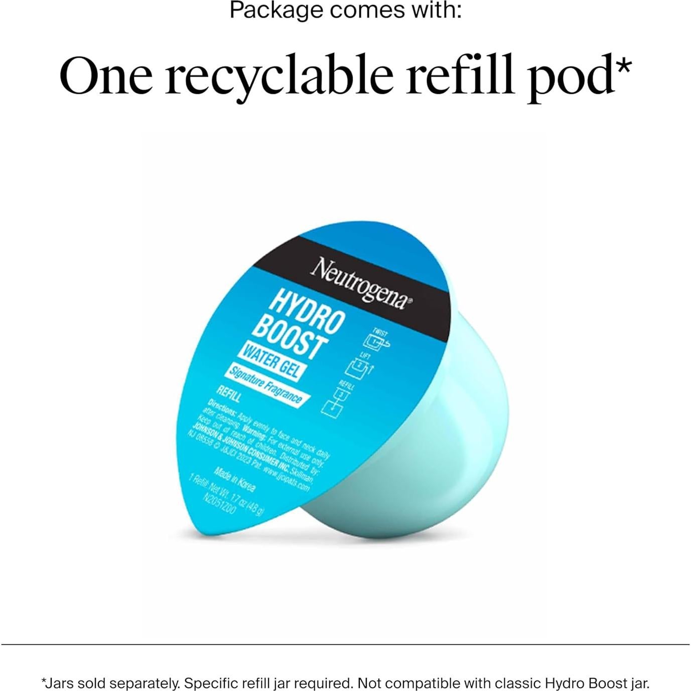 Neutrogena Hydro Boost Gel Hidratante Facial 48.19 g Recarga