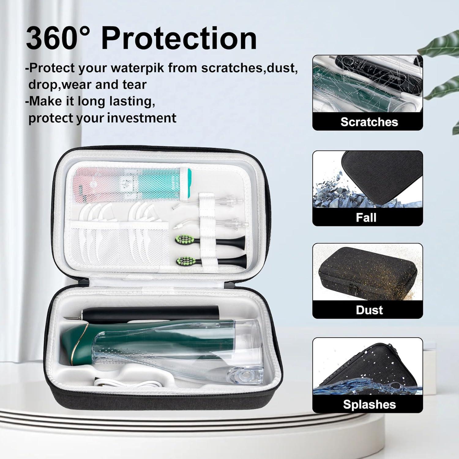 Funda de Viaje SMYV para Irrigador Dental Inalámbrico 25.4x16.5cm