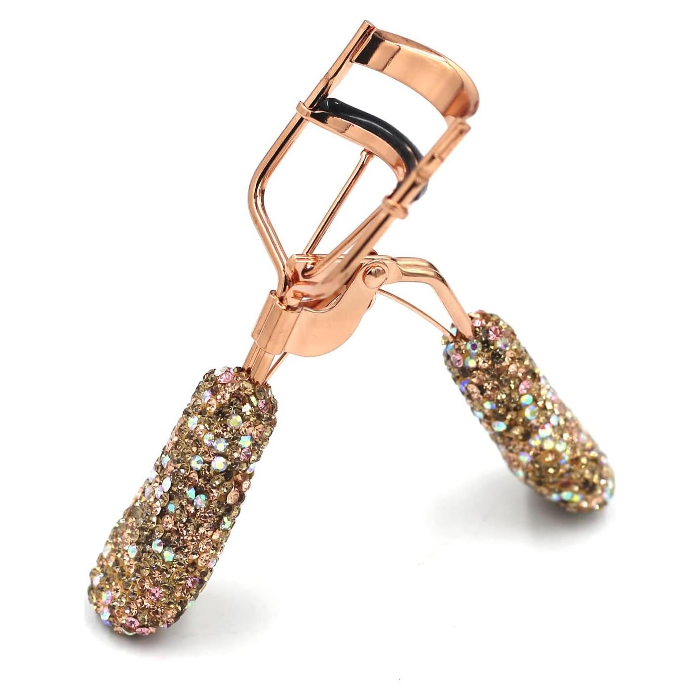 Rizador de Pestañas Bling Makeup Bestbling Oro con Almohadillas