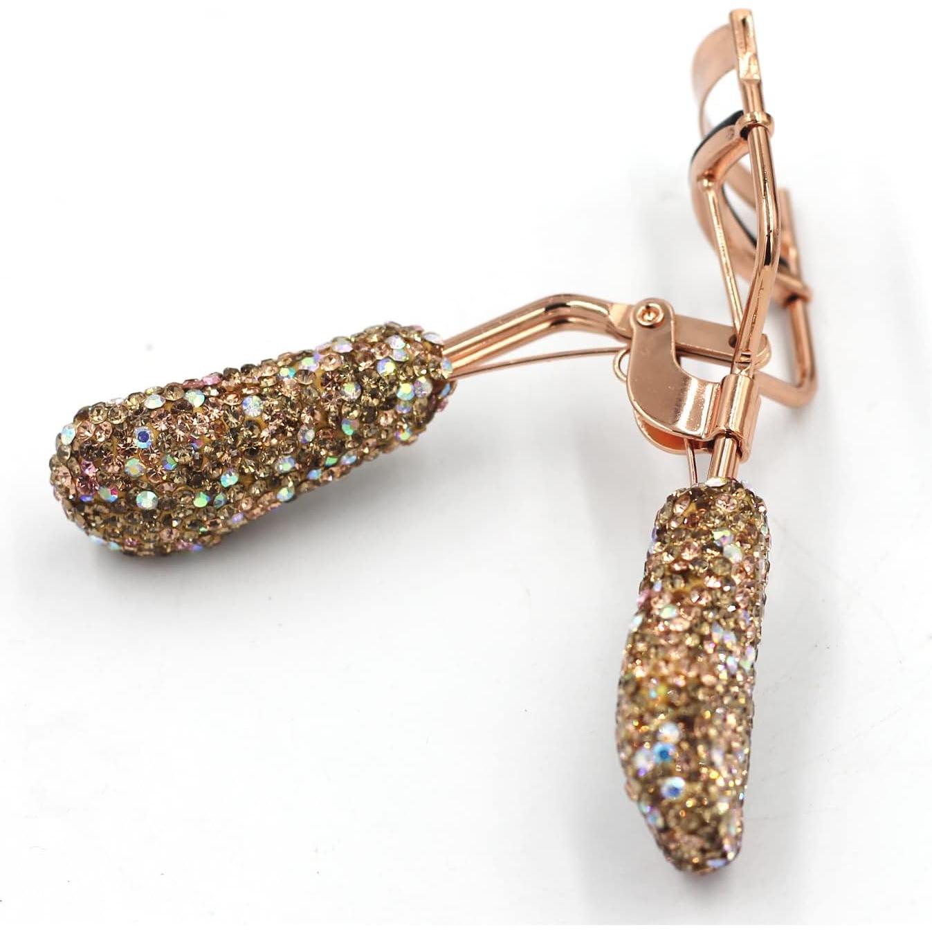 Rizador de Pestañas Bling Makeup Bestbling Oro con Almohadillas