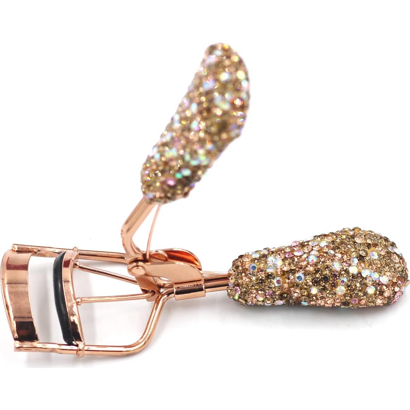 Rizador de Pestañas Bling Makeup Bestbling Oro con Almohadillas