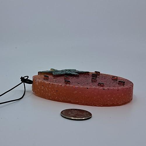 Ambientador de coche de fresa colgante - Larga duración