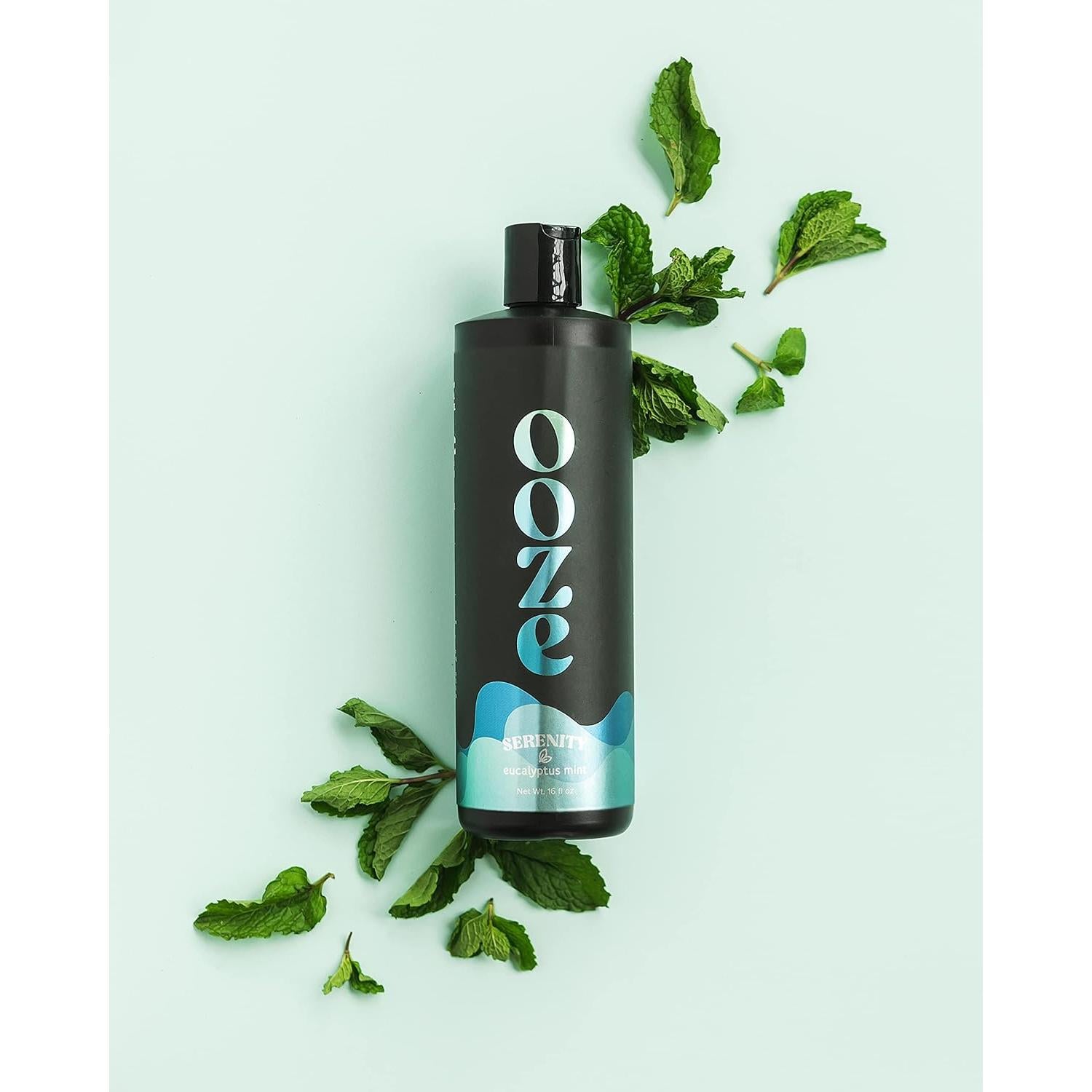 Baño de Burbuja Eucalipto y Menta OOZE 473ml - Relajante y Vegano
