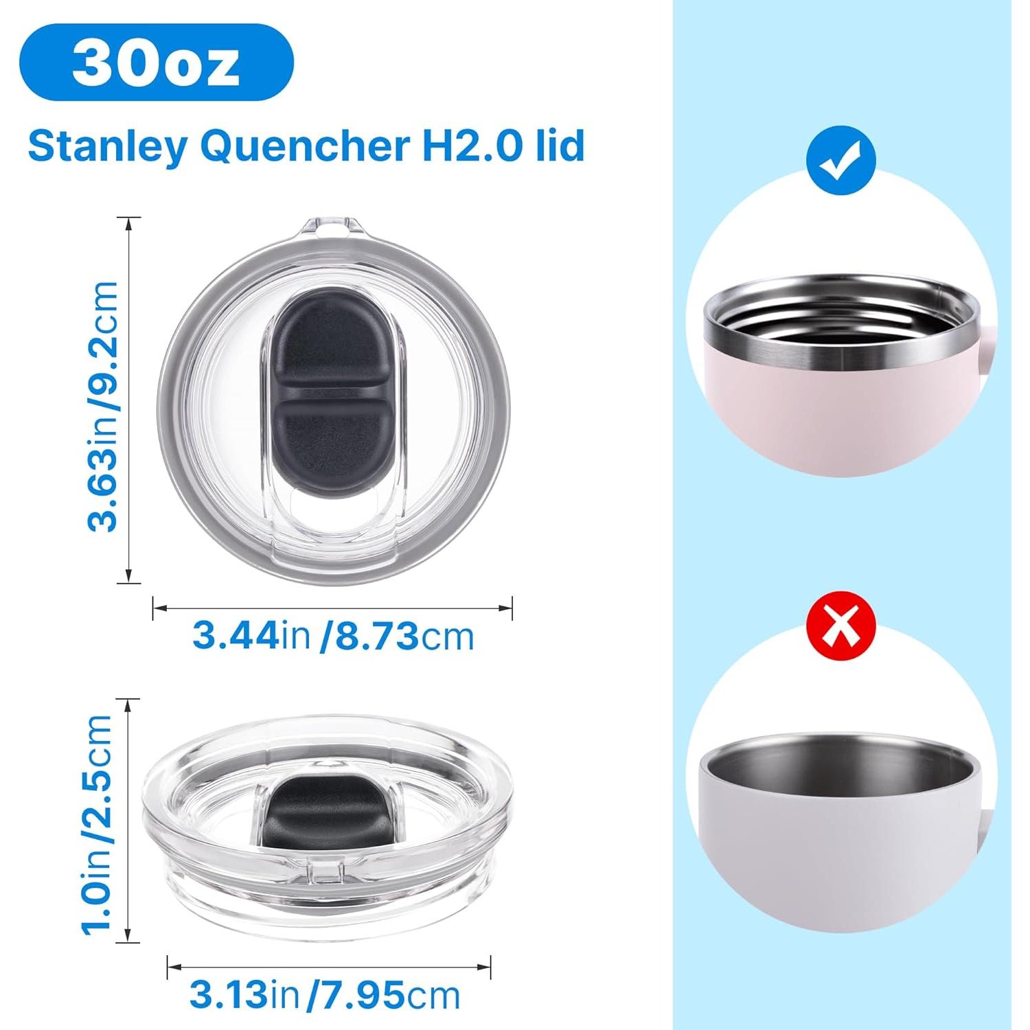 Tapa Reemplazo Bluwing 30oz para Taza Stanley Quencher