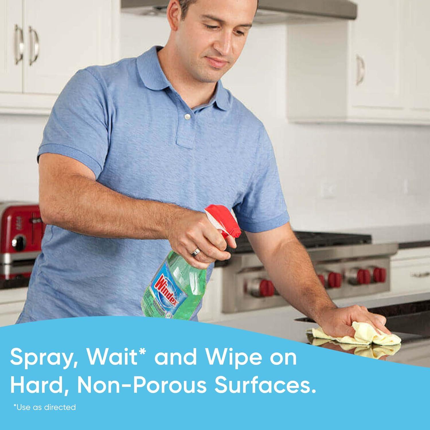 Windex Limpiador Multiusos Desinfectante 23 oz Glade Primavera