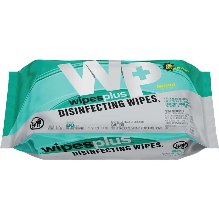 Toallitas Desinfectantes WipesPlus 960 Unidades 3 en 1