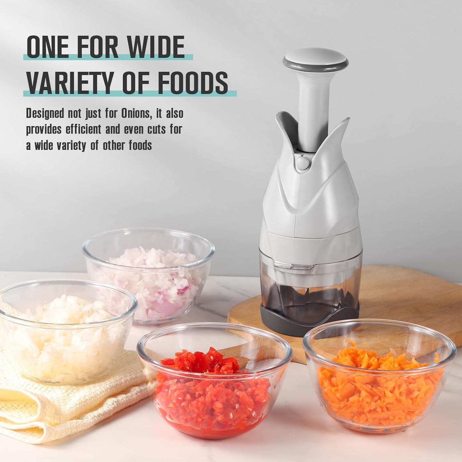 Picador de Verduras CherHome CHER-CUTTER con Cuchilla de Acero Inoxidable