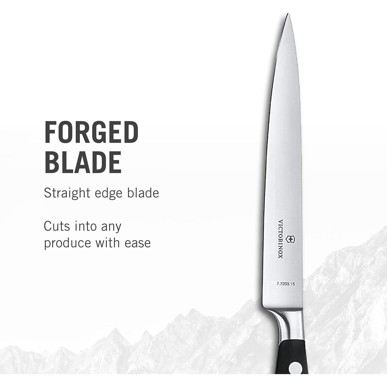 Cuchillo de Rebanar Forjado 20 cm Victorinox Acero Inoxidable