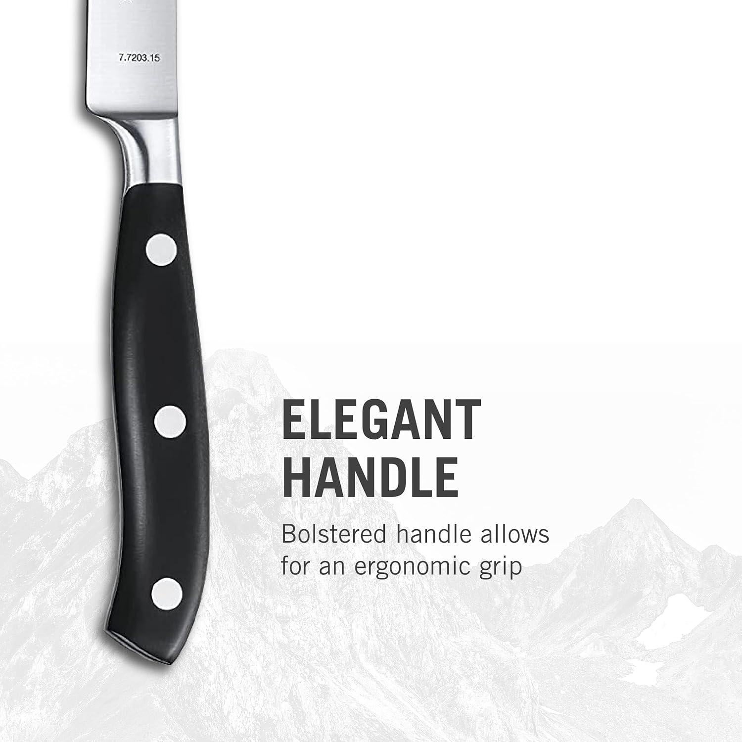 Cuchillo de Rebanar Forjado 20 cm Victorinox Acero Inoxidable