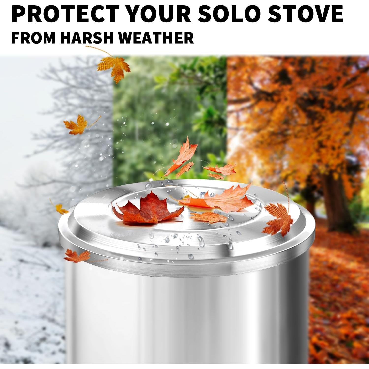 Tapa de Acero Inoxidable Pariplus para Solo Stove Bonfire 50.17 cm