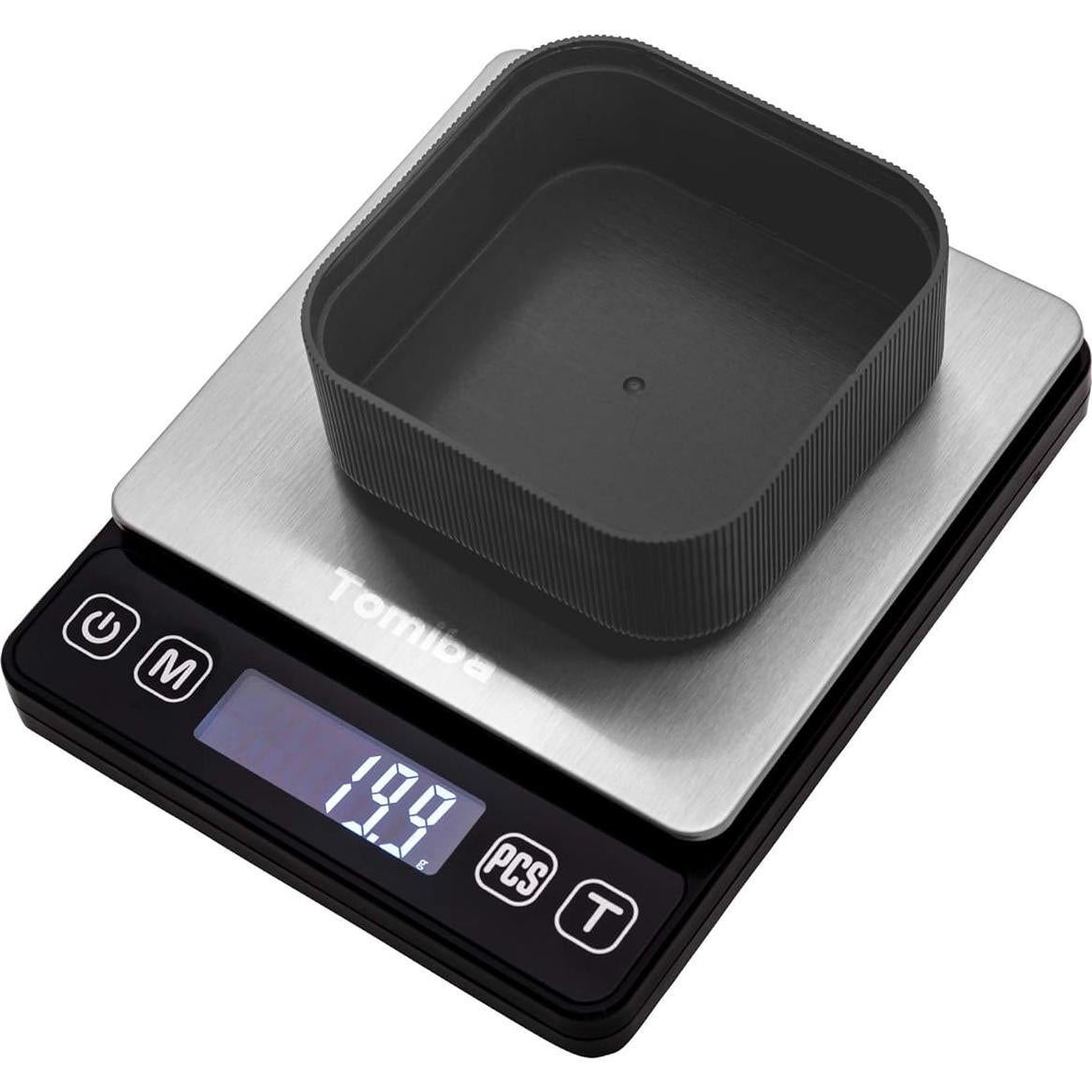 Báscula de Precisión Tomiba 3000g con Retención y Tara