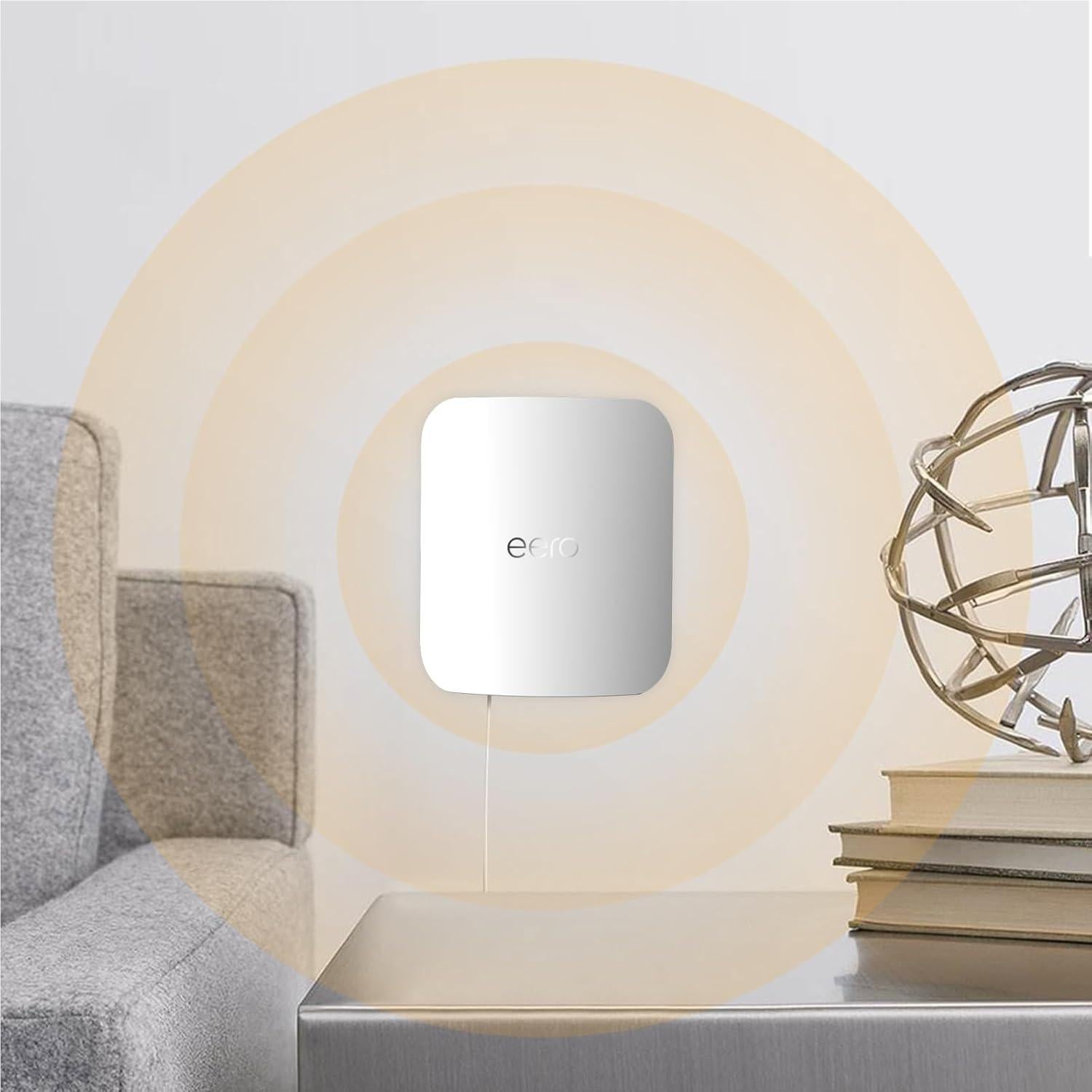 Soporte de Pared para Router eero Pro 7 - Plástico ABS Blanco