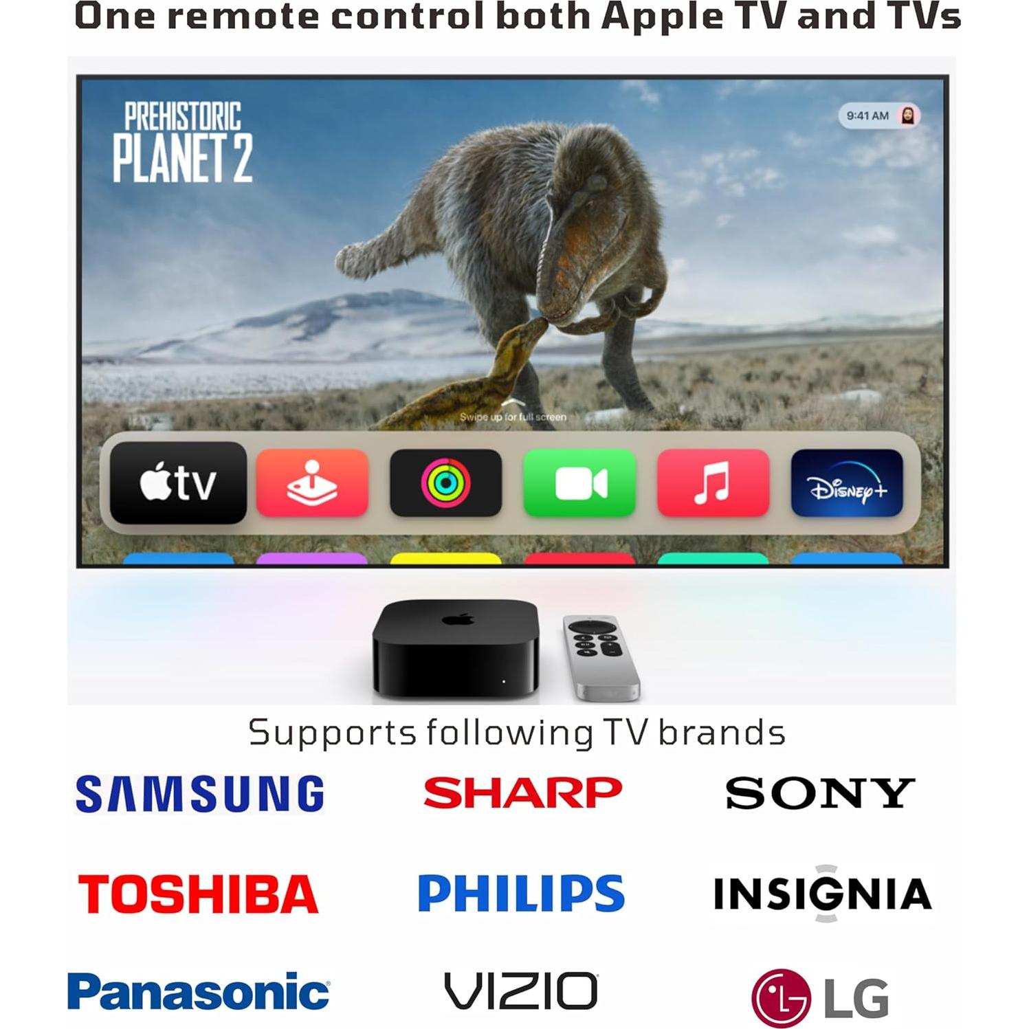 Control Remoto Universal Nettech para Apple TV 4K - 2024