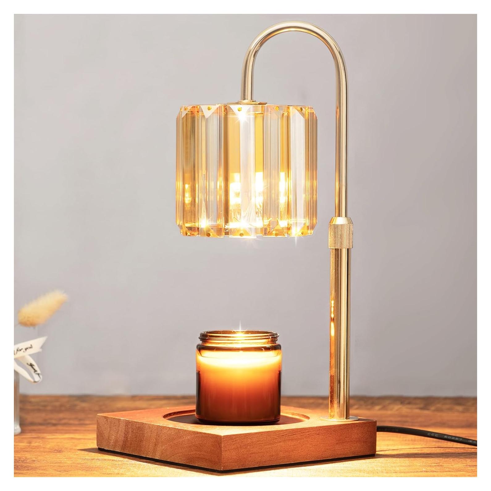 Lámpara Calentadora de Velas Yuichoy Ámbar 50W Regulable