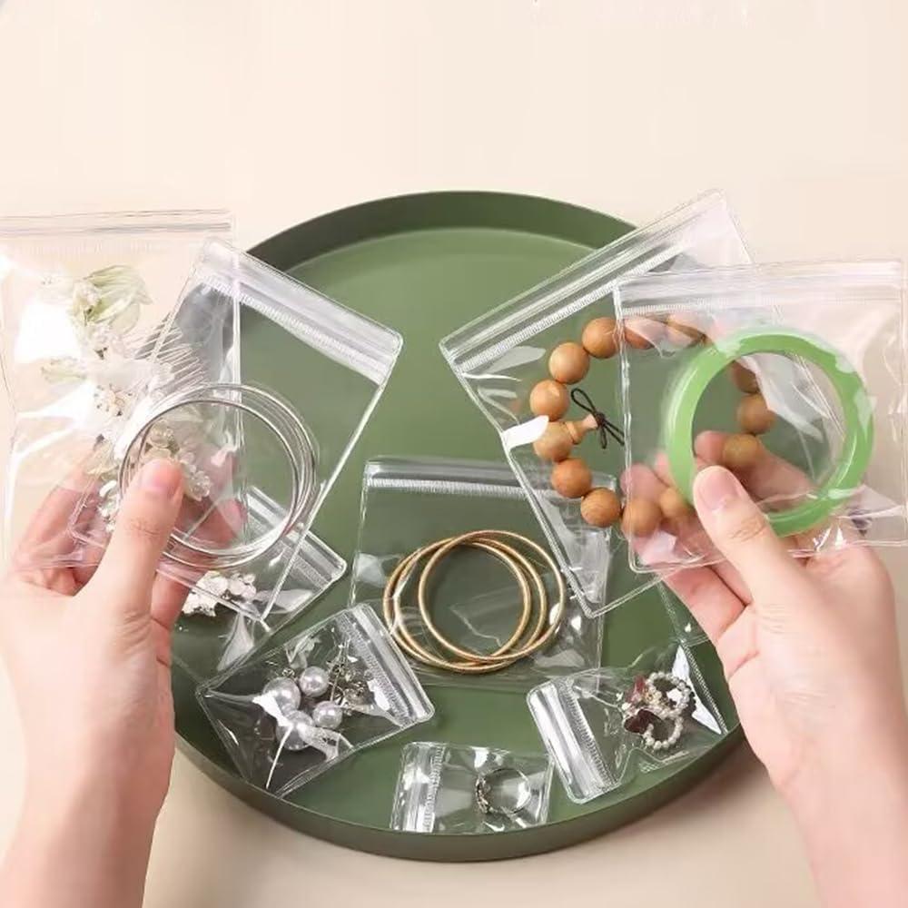 Bolsas de Cierre Loaengeo 100 Pcs 4.1x6.1 cm Transparentes