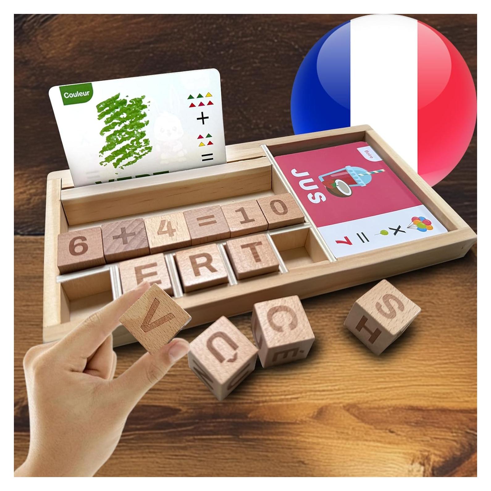 Juego de Ortografía y Matemáticas en Francés KILOGOGRAPH