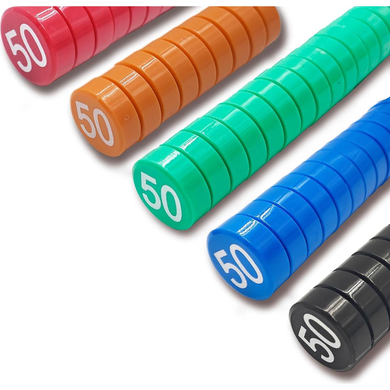 Imanes Magnéticos Numéricos 1-50 Magrooyar, 50 Piezas 2 cm