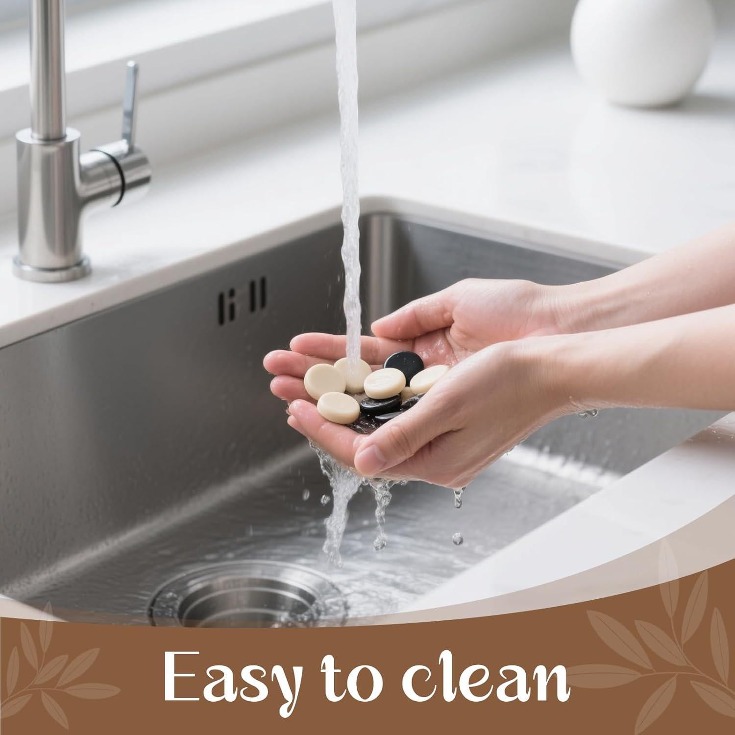 Juego de 30 Piezas de Cerámica para Ajedrez y Damas Hellpnoom