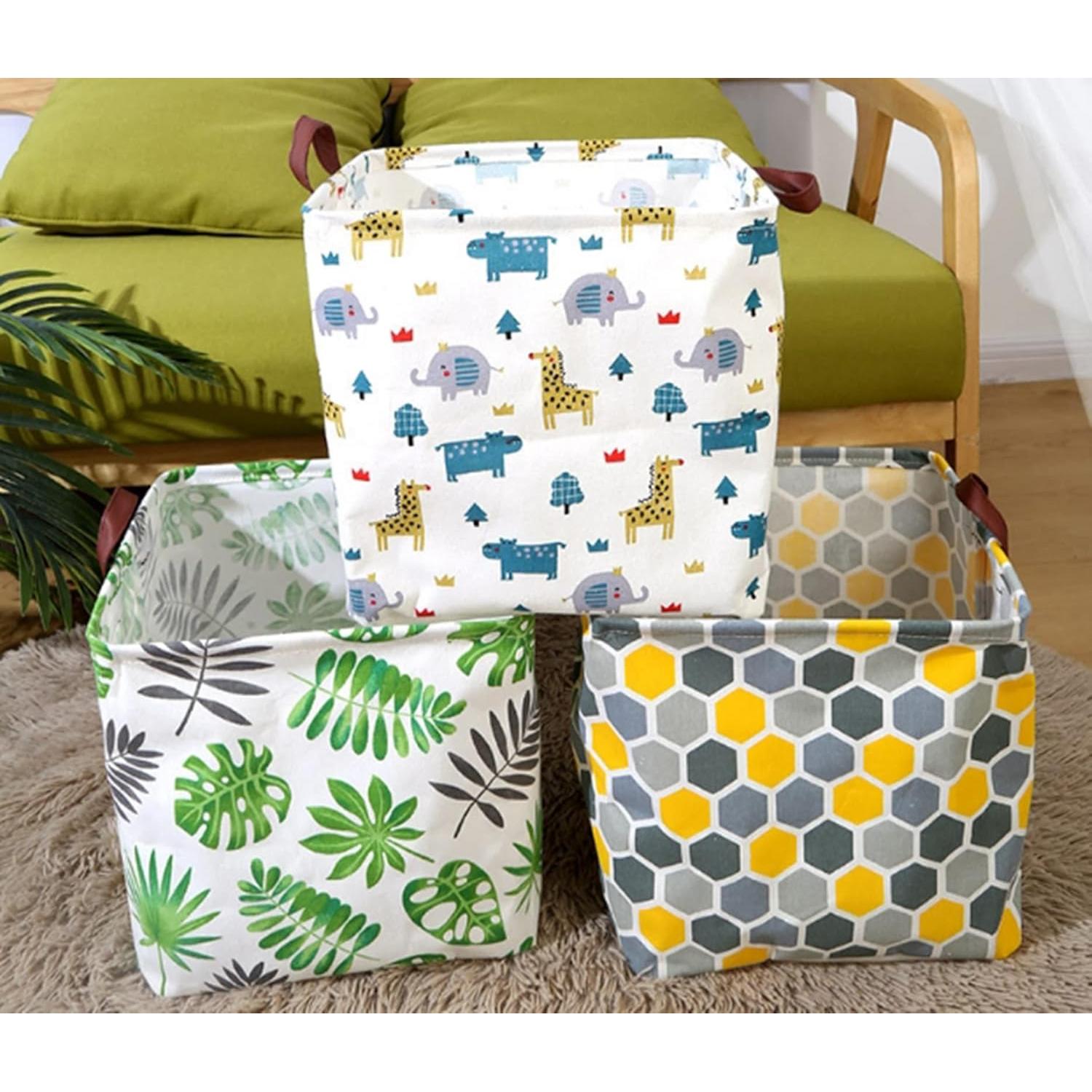 Cesta de Almacenamiento Plegable KIUATSJR 31.75cm Animales