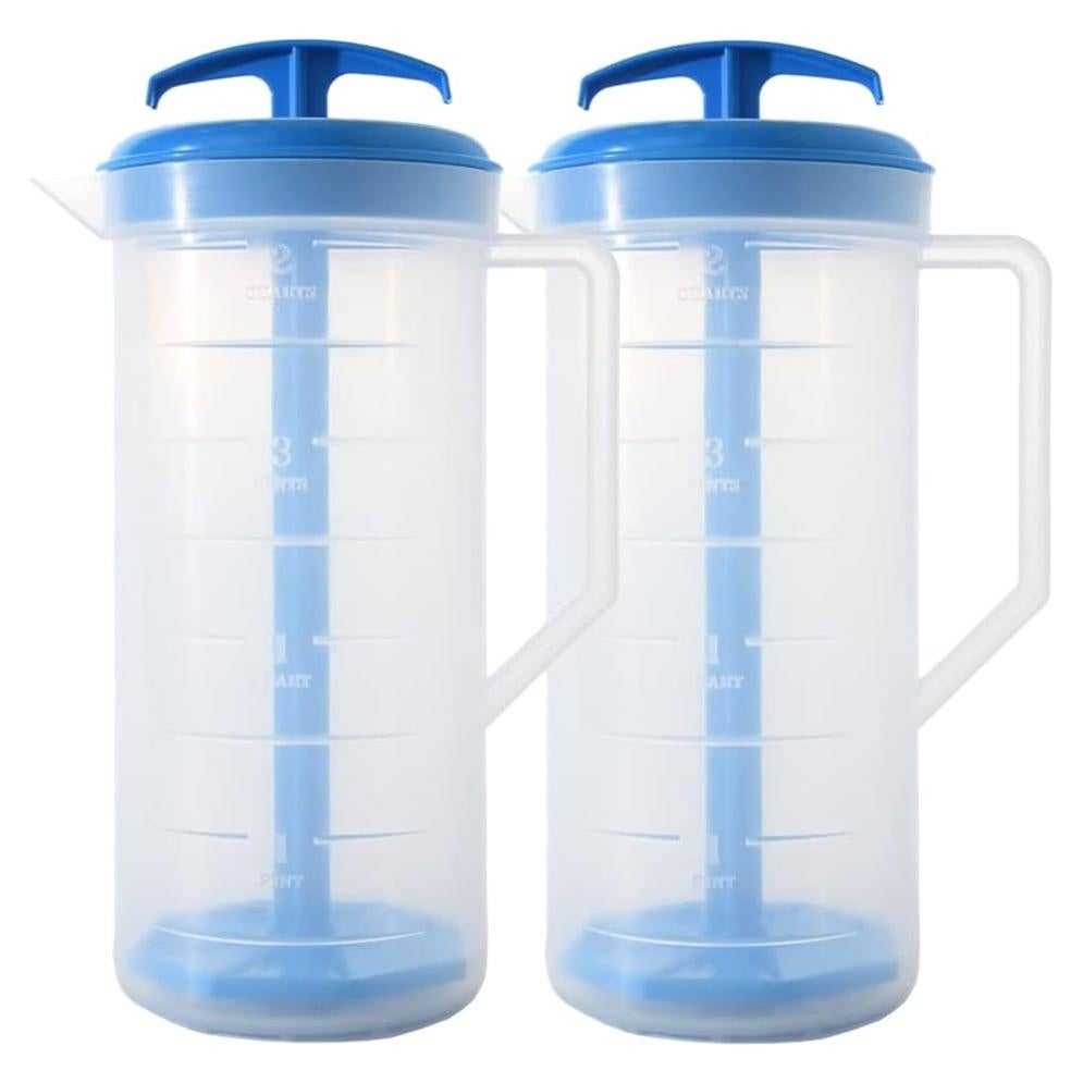 Jarra de Mezcla 2qt JBK Pottery Azul Libre de BPA