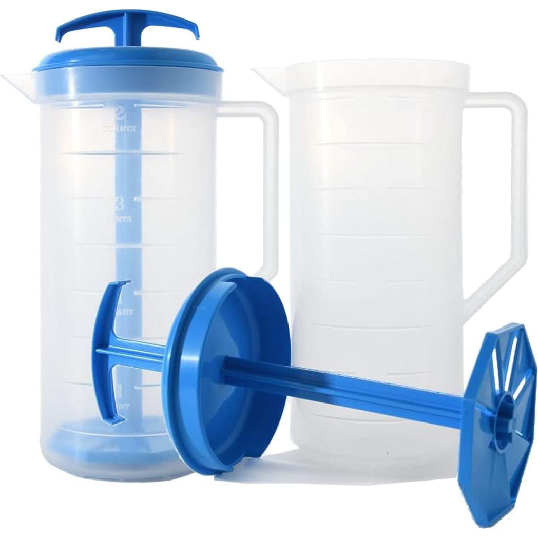 Jarra de Mezcla 2qt JBK Pottery Azul Libre de BPA