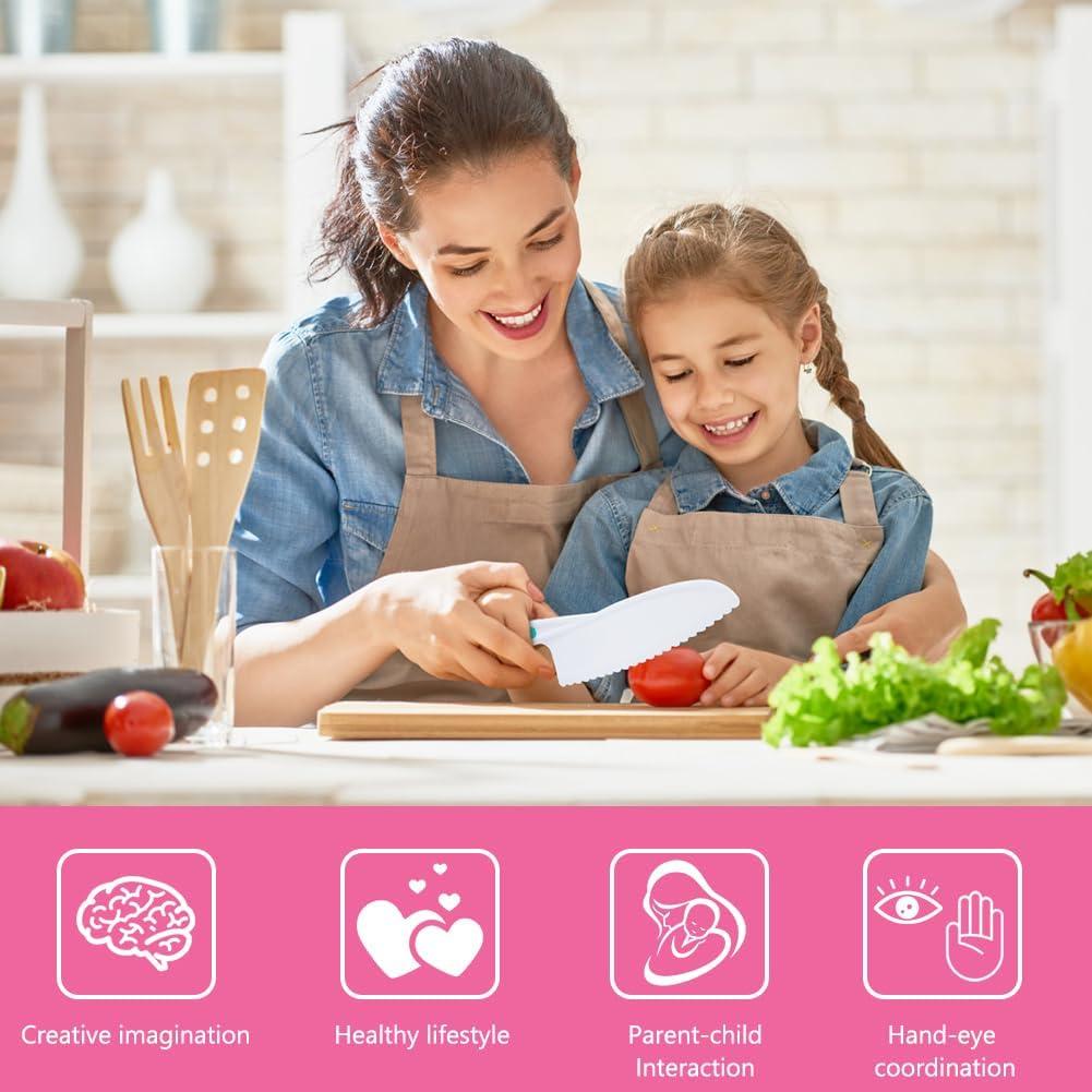 Set de Herramientas de Cocina Montessori HOTUT 6 Piezas Niños