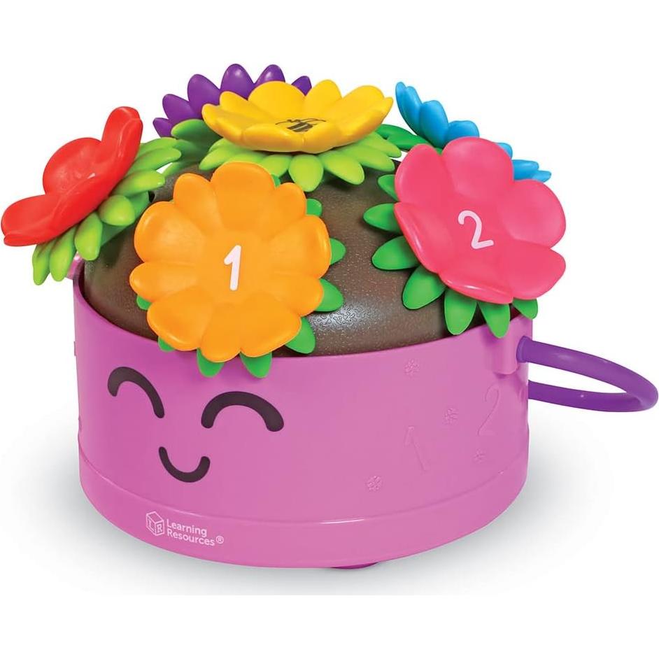 Learning Resources Poppy La Cuenta y Apila Maceta - 15 Piezas