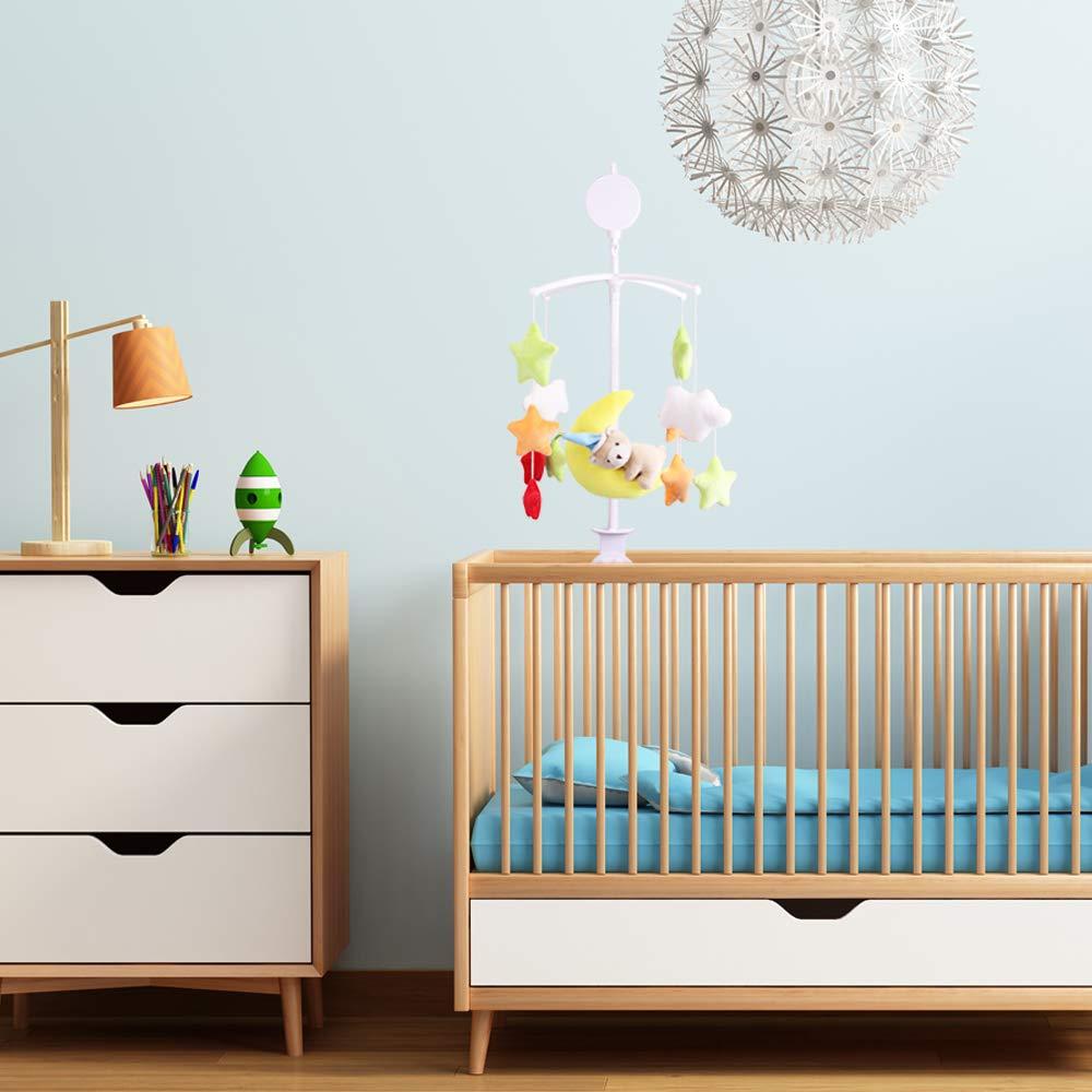 Móvil de Cuna AFUNTA 66 cm con Caja de Música Ajustable