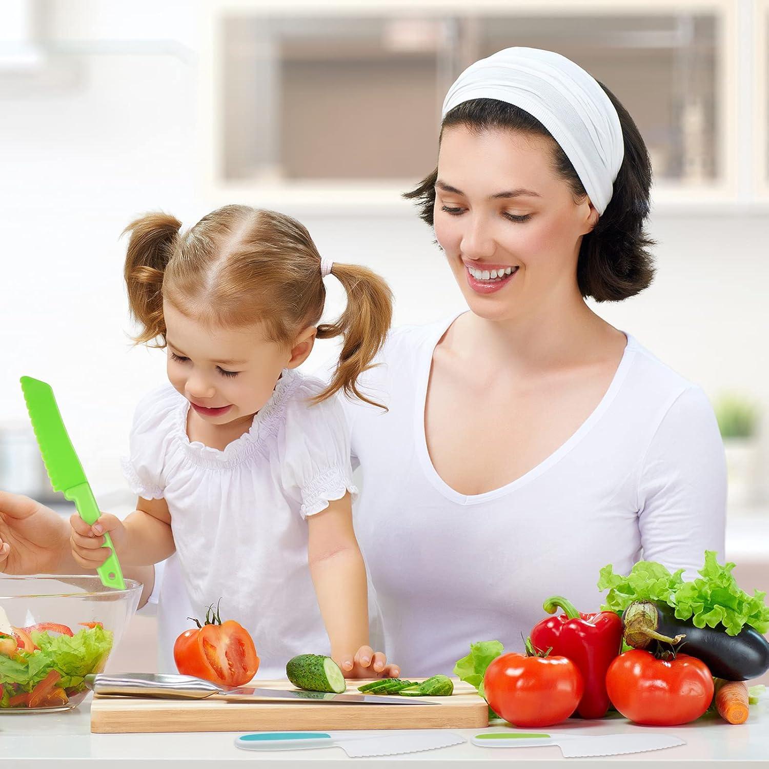 Set de Cuchillos de Cocina para Niños Zhehao - 7 Piezas