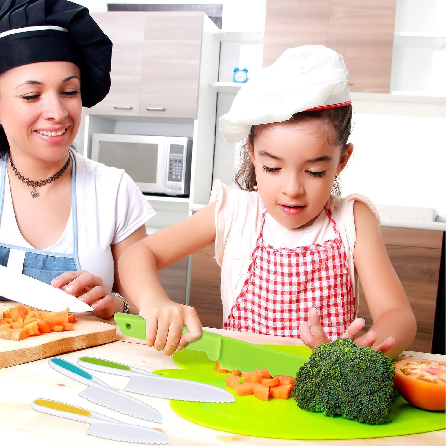 Set de Cuchillos de Cocina para Niños Zhehao - 7 Piezas