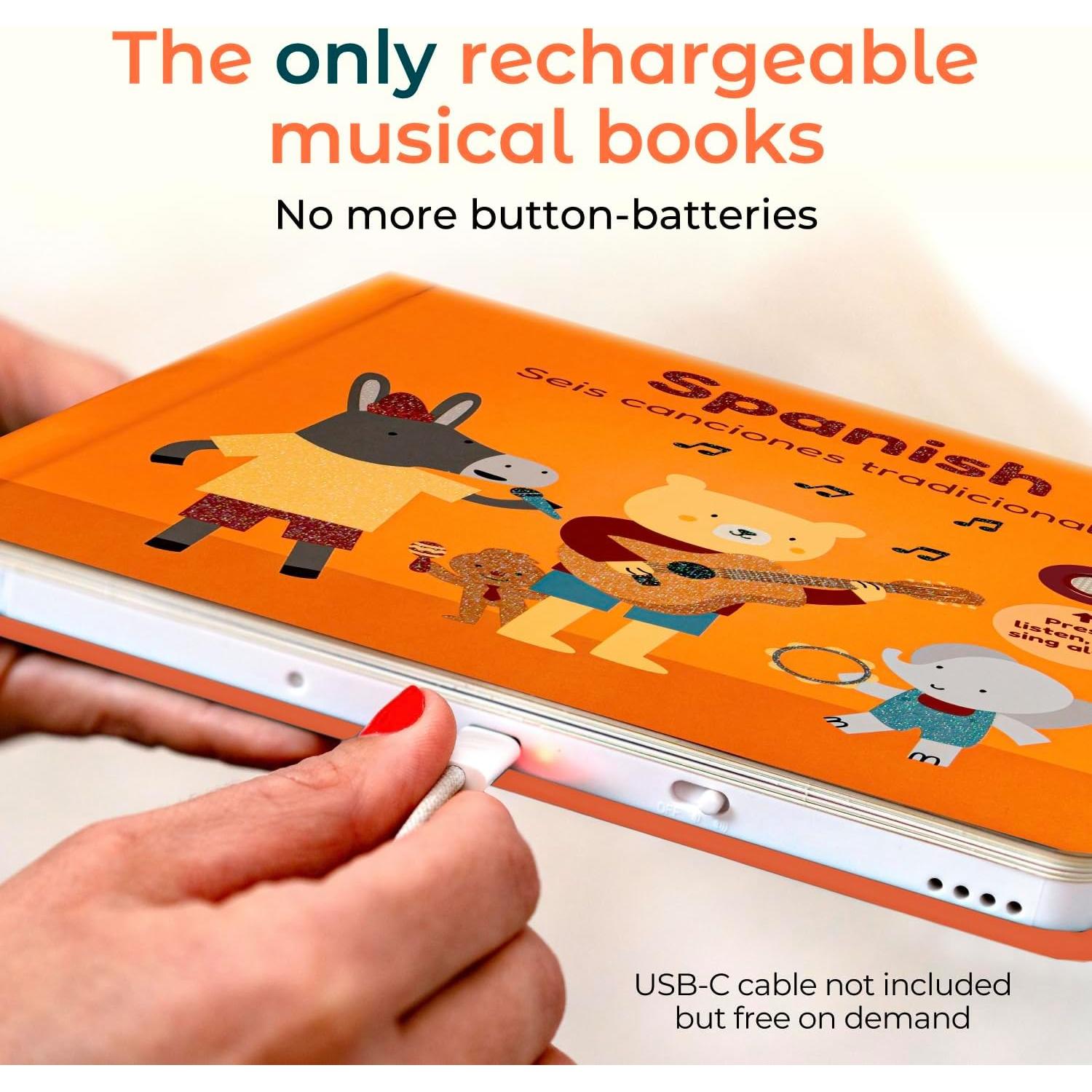 Libro Musical Interactivo Libros de Cali - Rimas Infantiles en Español