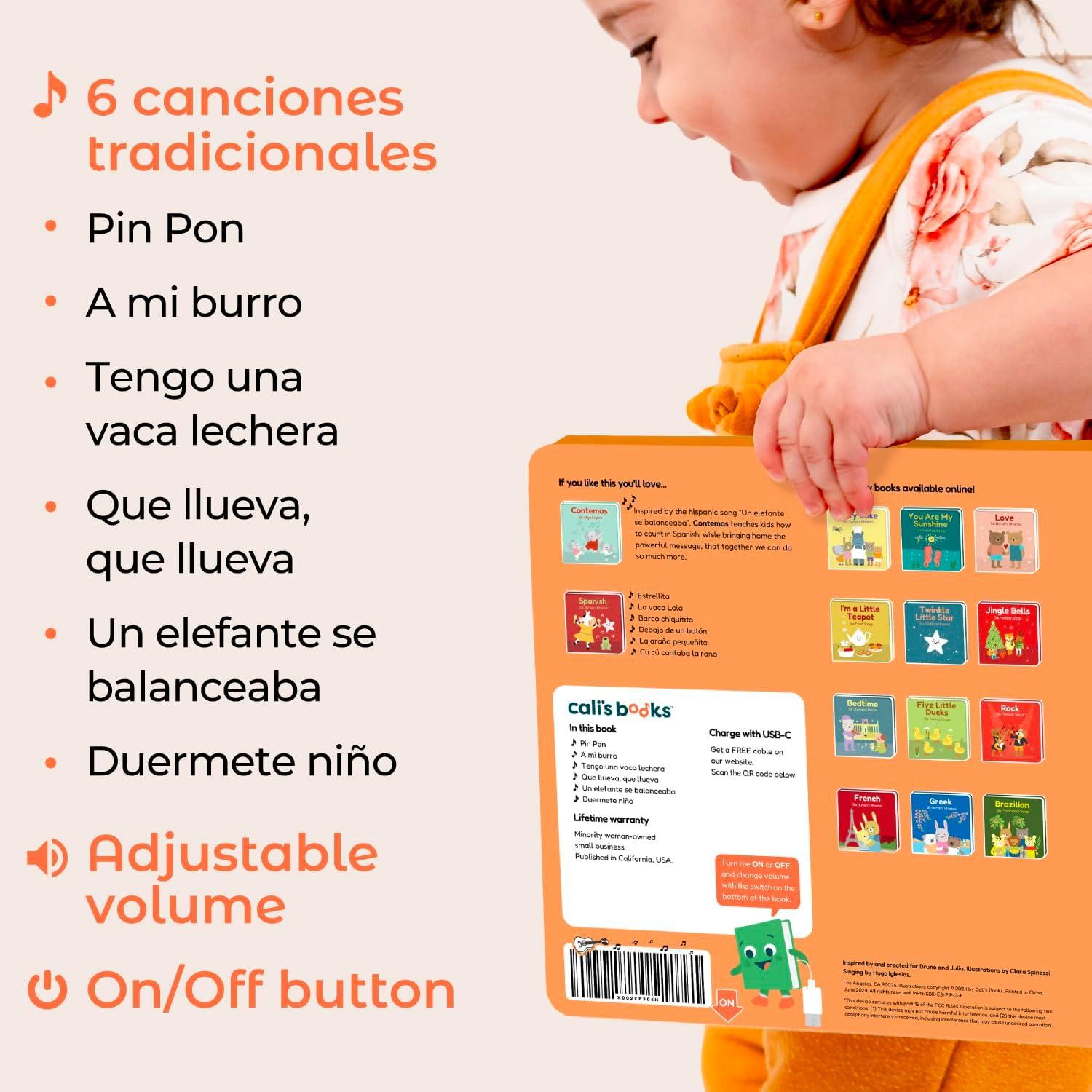 Libro Musical Interactivo Libros de Cali - Rimas Infantiles en Español