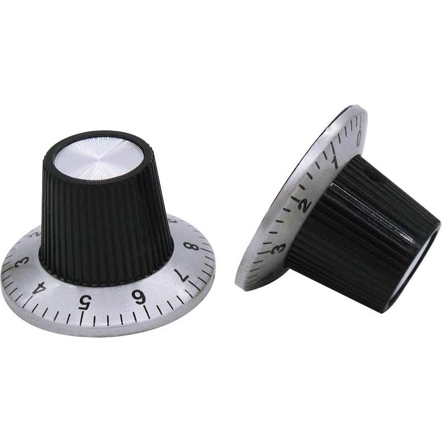 Perillas de Control de Volumen mxuteuk 6 Pcs 29x18mm Guitarra