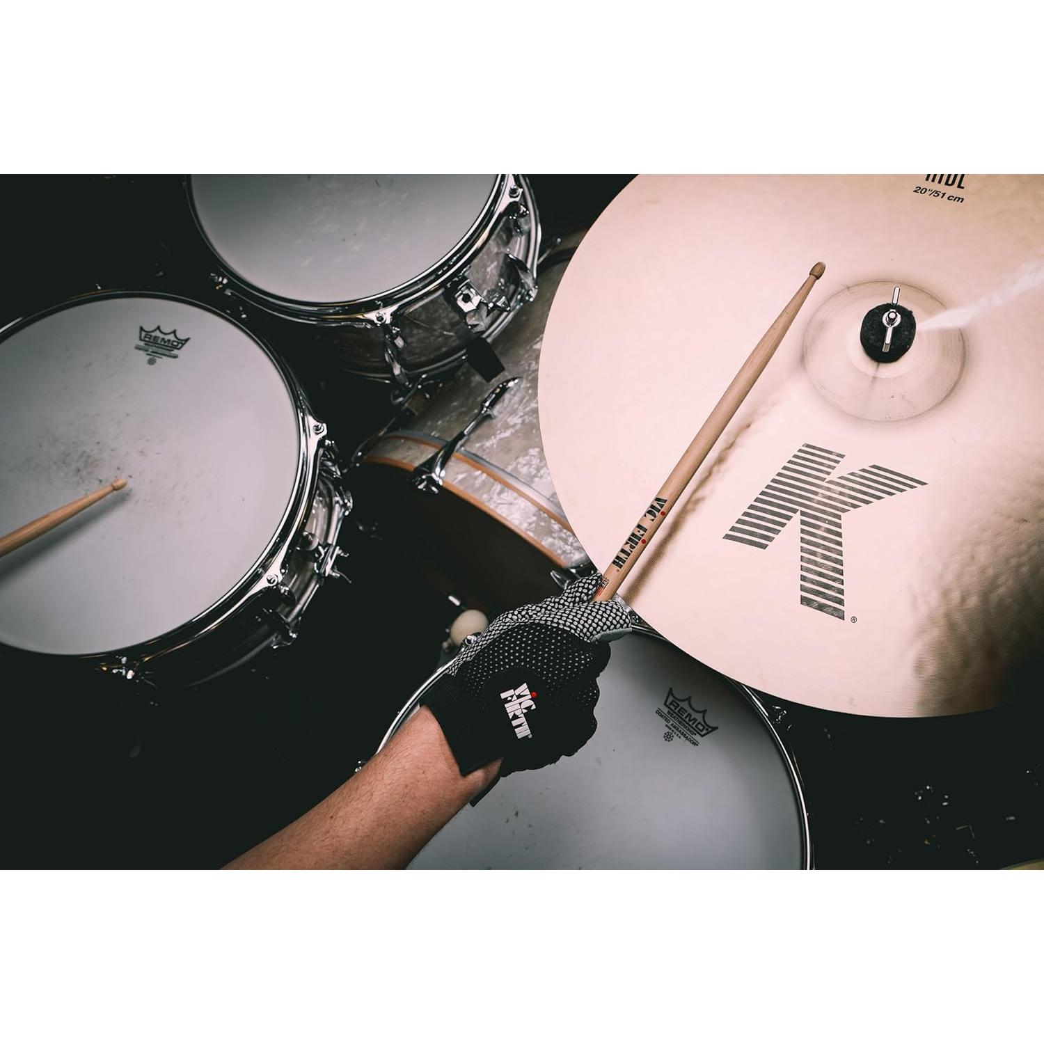 Guante de Batería Vic Firth - Pequeño, Cuero Premium