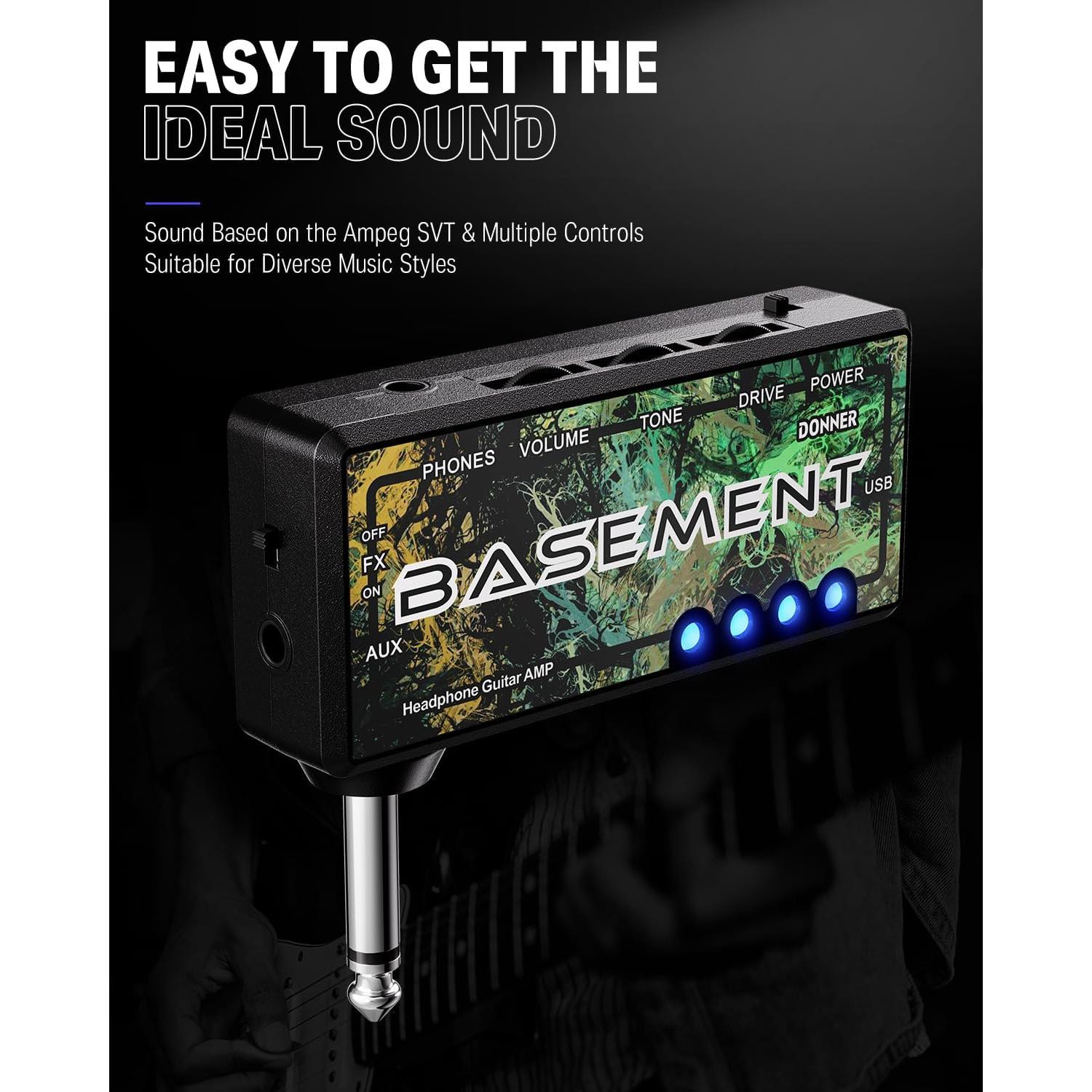 Amplificador de Auriculares Donner Sótano Mini USB 5W