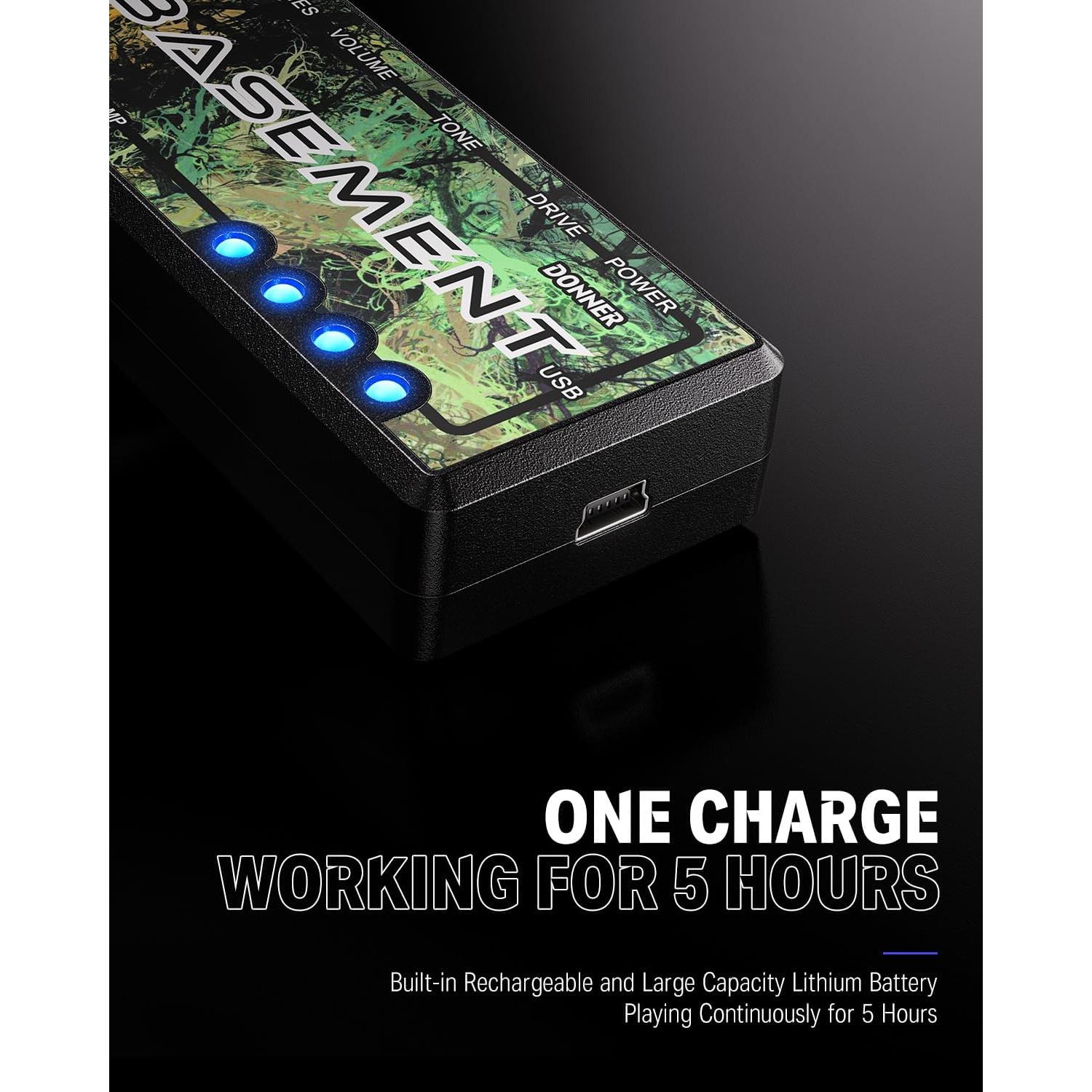 Amplificador de Auriculares Donner Sótano Mini USB 5W