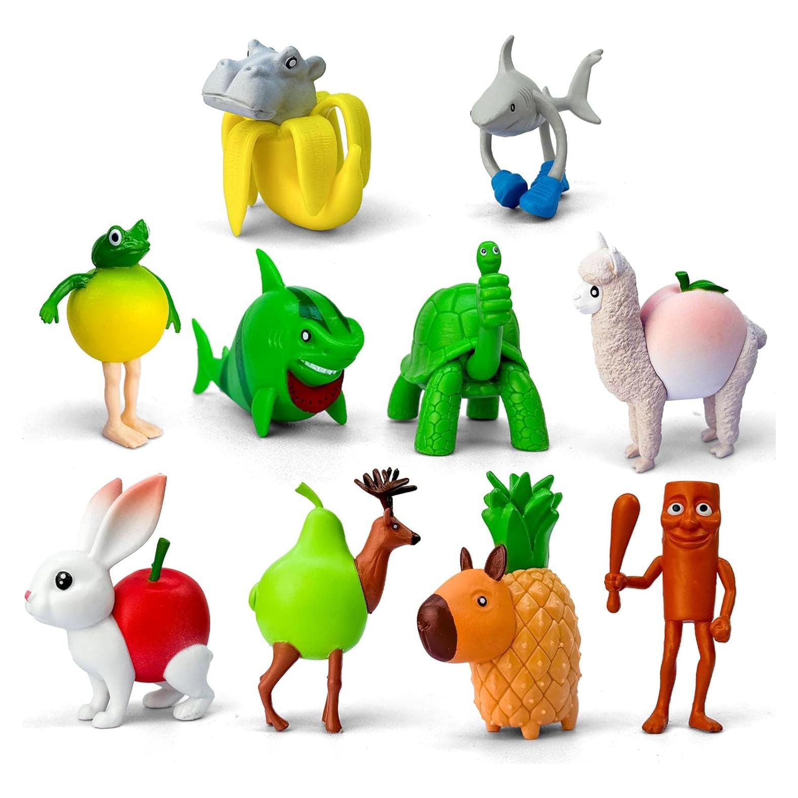 Juego de Figuras de Acción Brainrot Italiano 8 Piezas