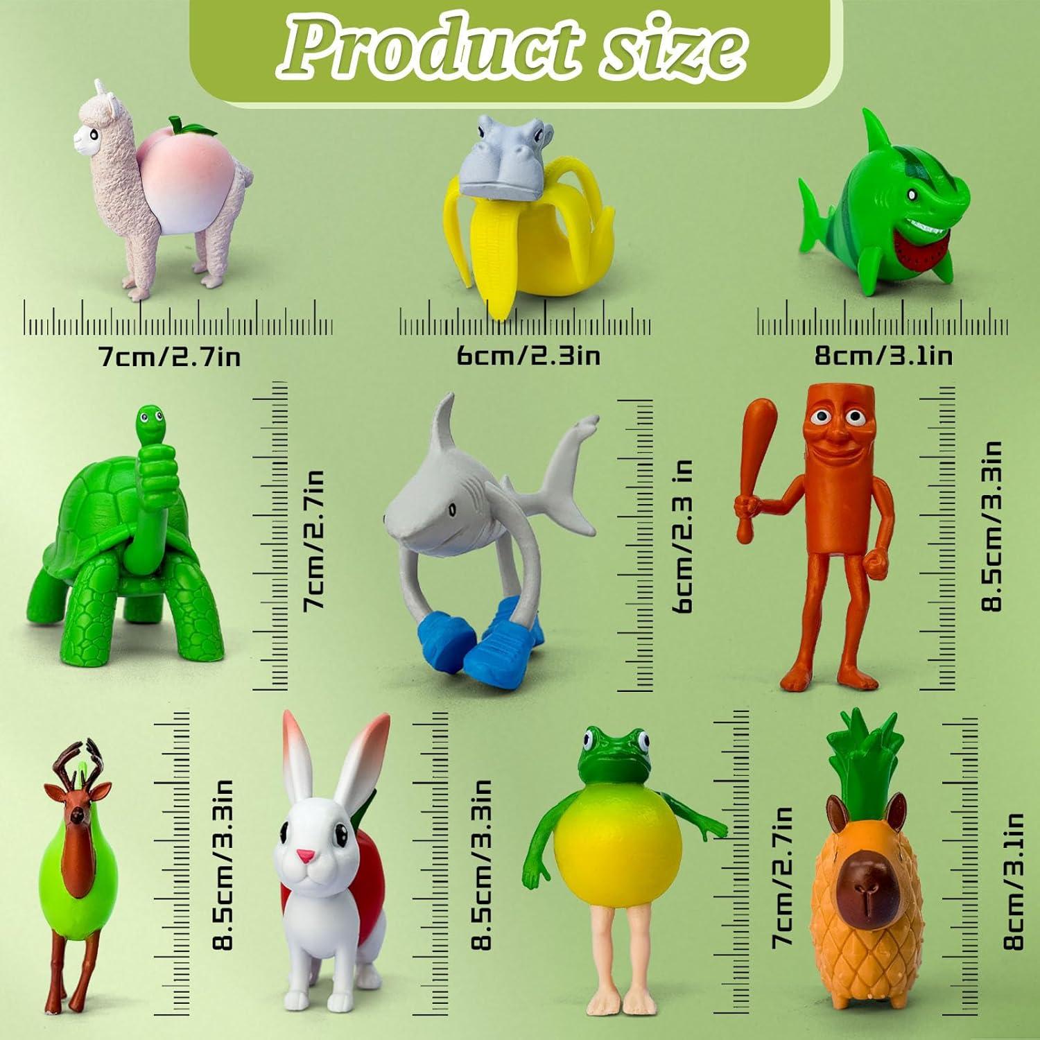 Juego de Figuras de Acción Brainrot Italiano 8 Piezas