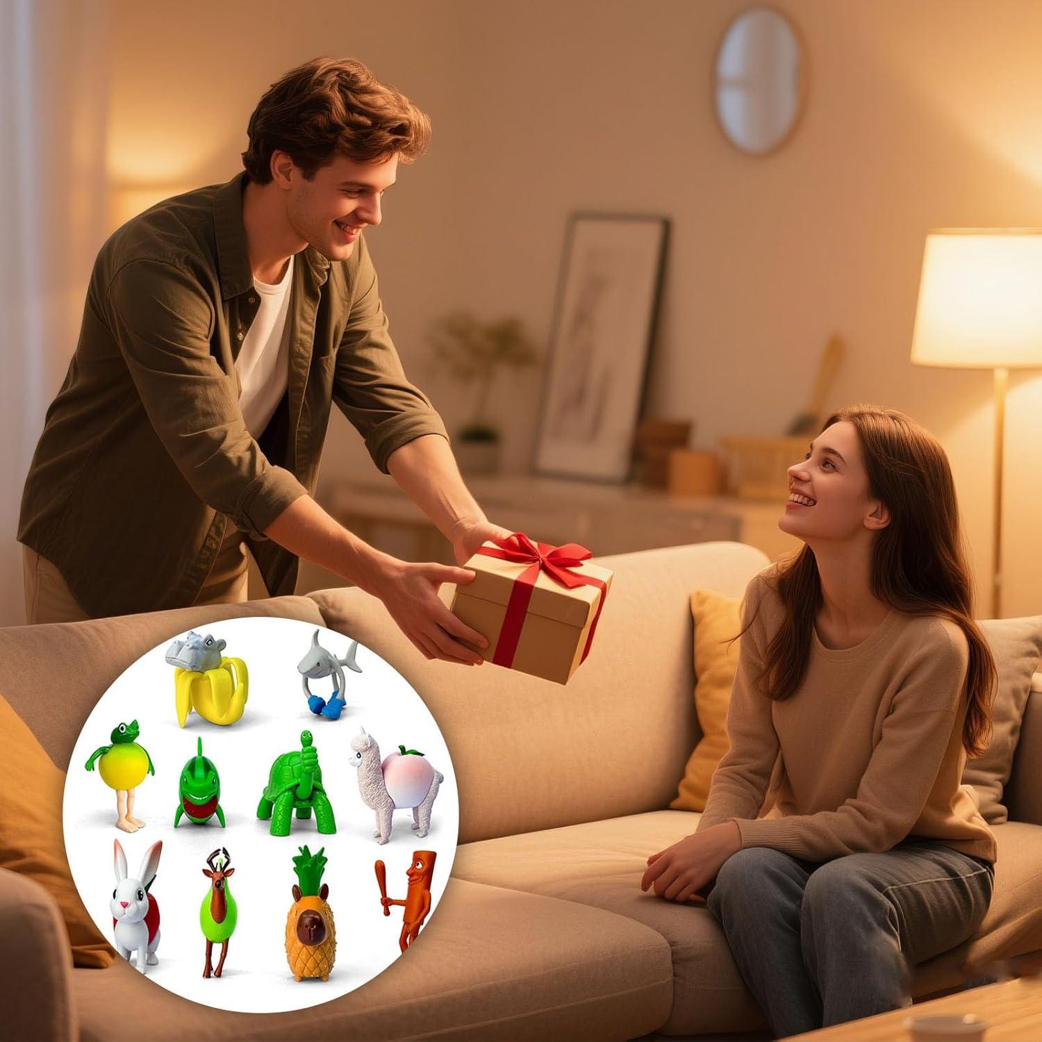 Juego de Figuras de Acción Brainrot Italiano 8 Piezas