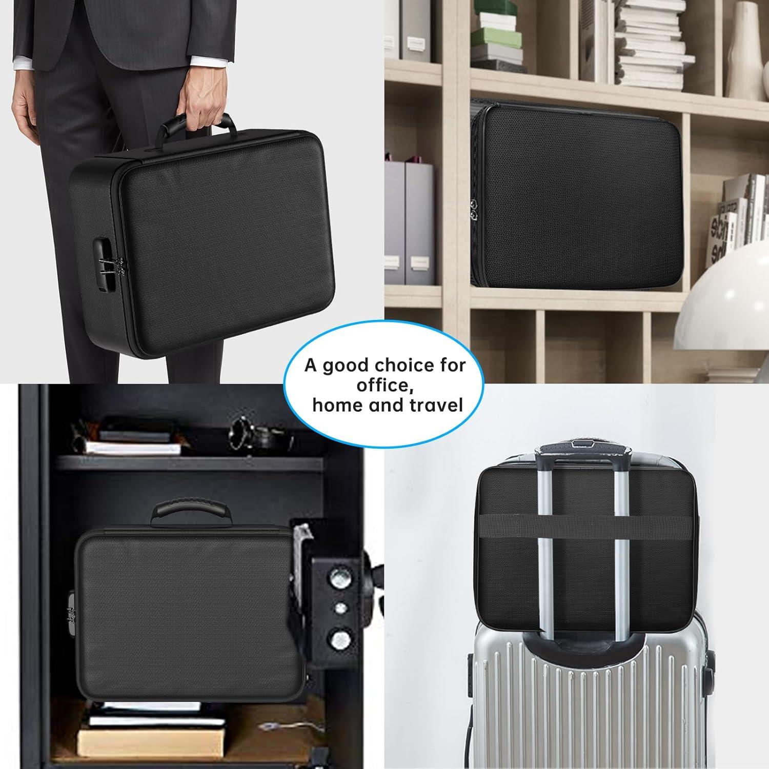 Bolsa Documentos Ignífuga ENGPOW 5200°F con Cerradura