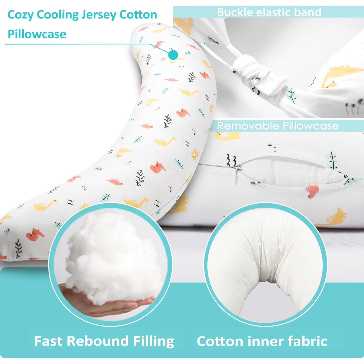 Almohada Corporal Relaxally 150 cm para Embarazo y Lactancia